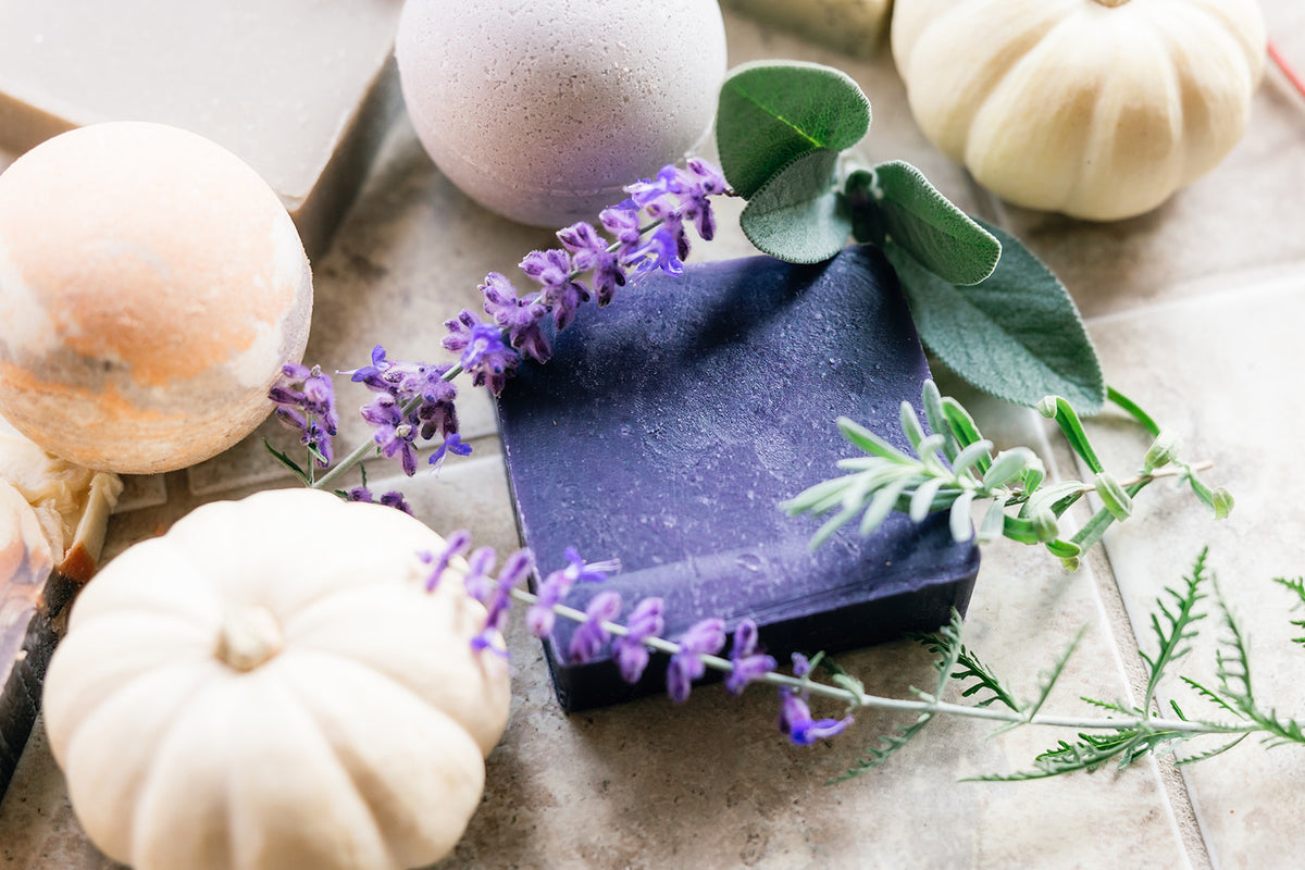 Aubergine Soap