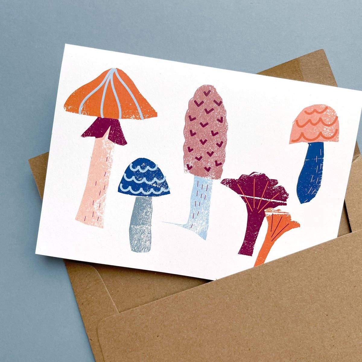 Mushrooms Greeting Card