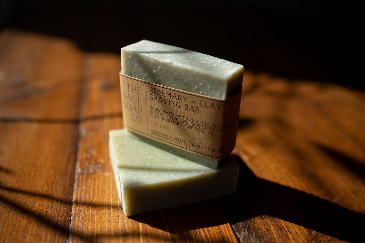 Rosemary & Clay Shaving Bar