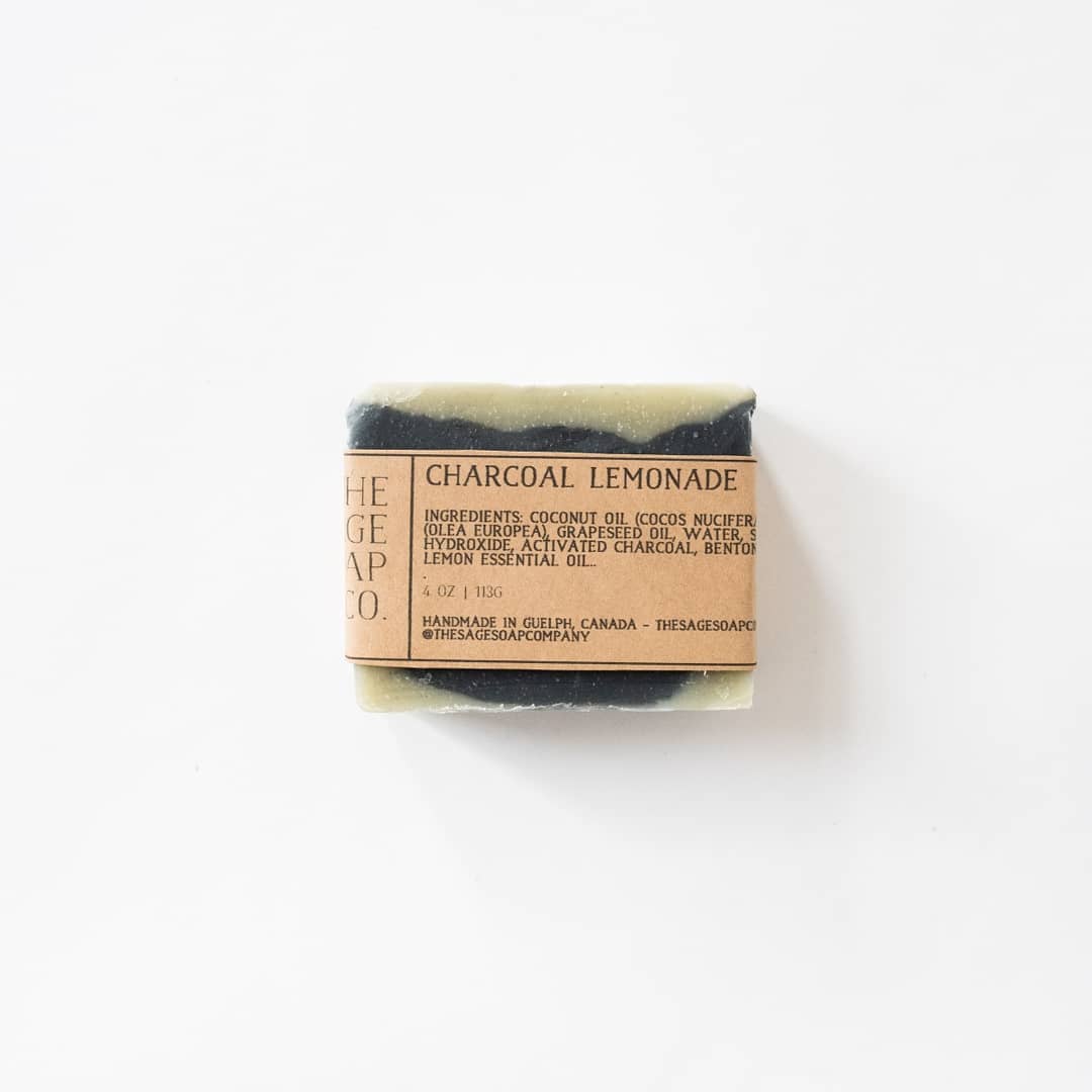 Charcoal Lemonade Detoxifying Soap