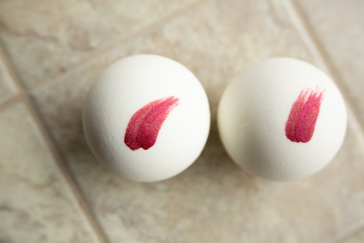 Candy Cane Bath Bomb