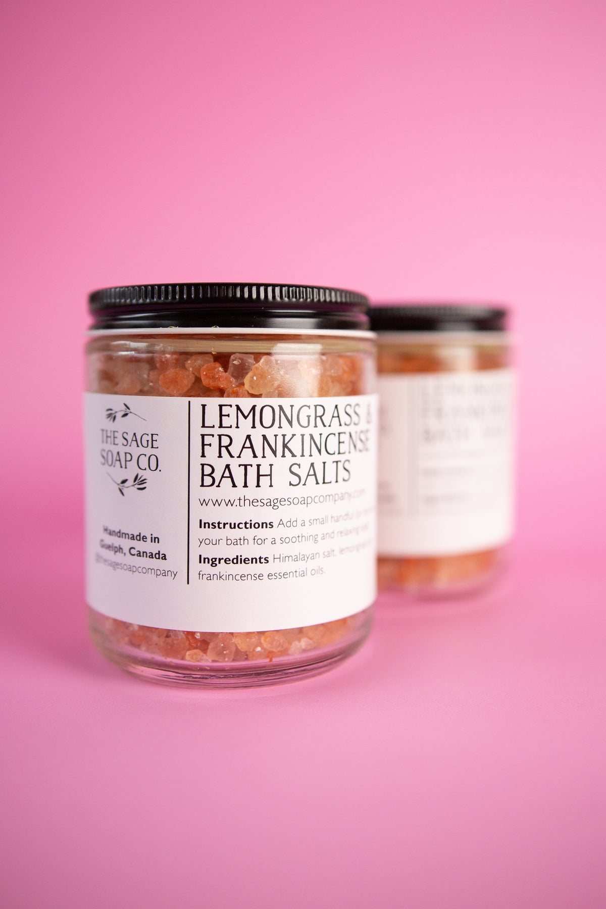 Lemongrass & Frankincense Bath Salts