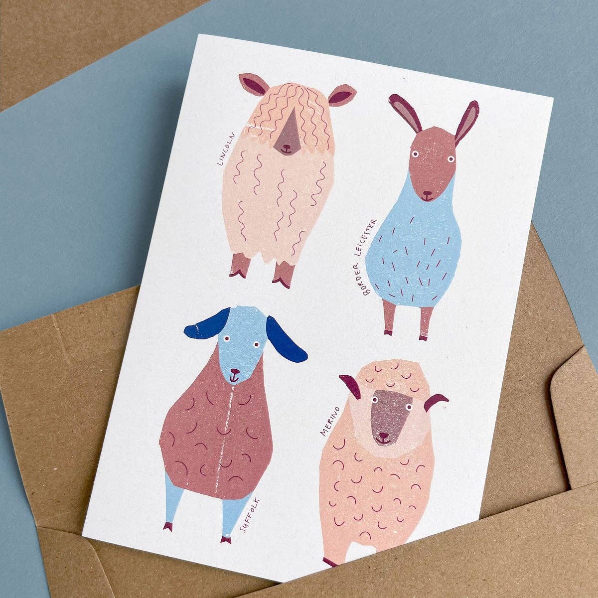 Sheep Greeting Card