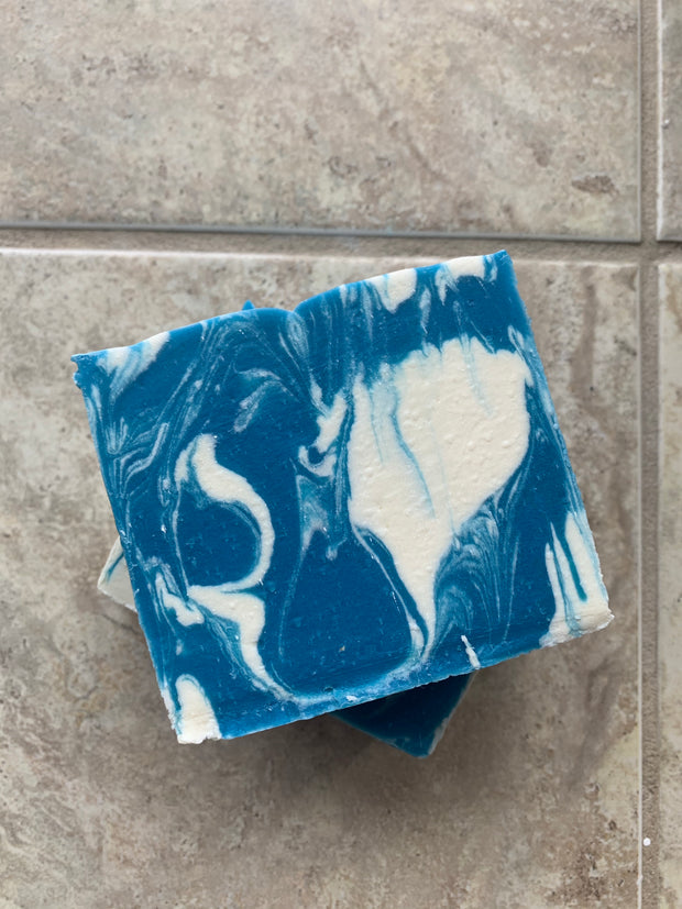 Blue Christmas Soap