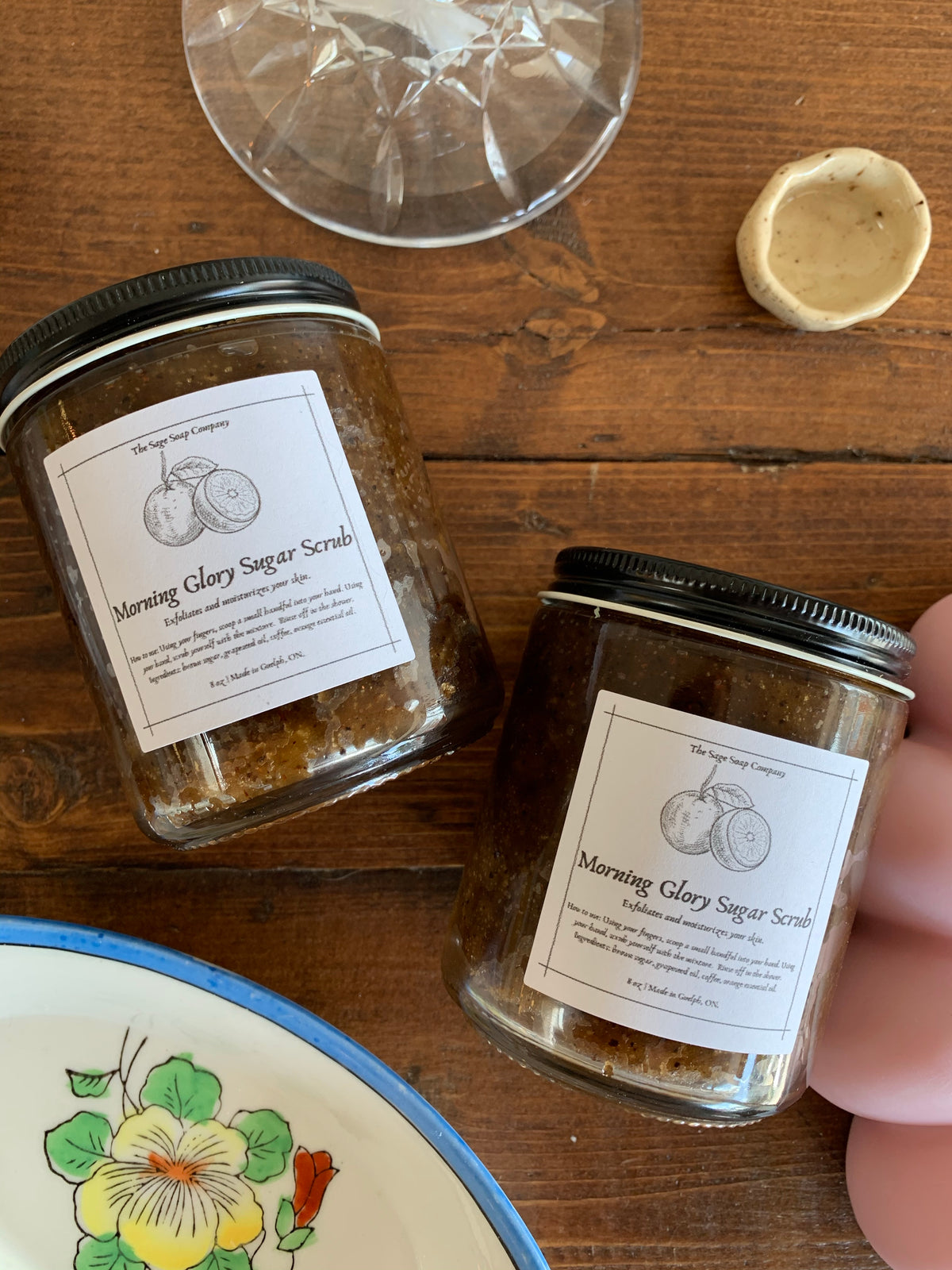 Morning Glory Sugar Scrub