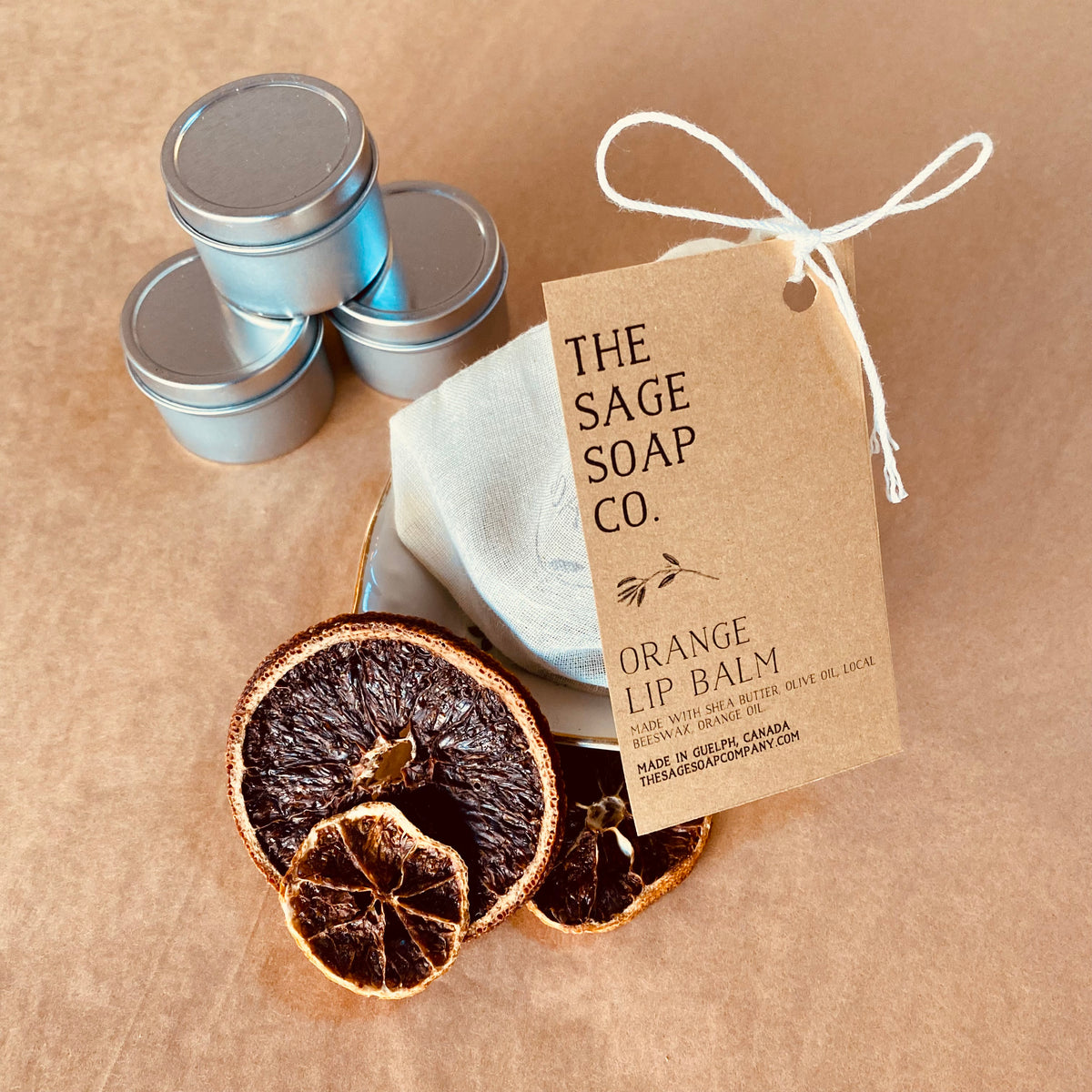 Orange Lip Balm
