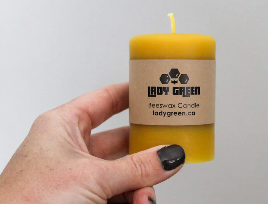 Beeswax Pillar Candles