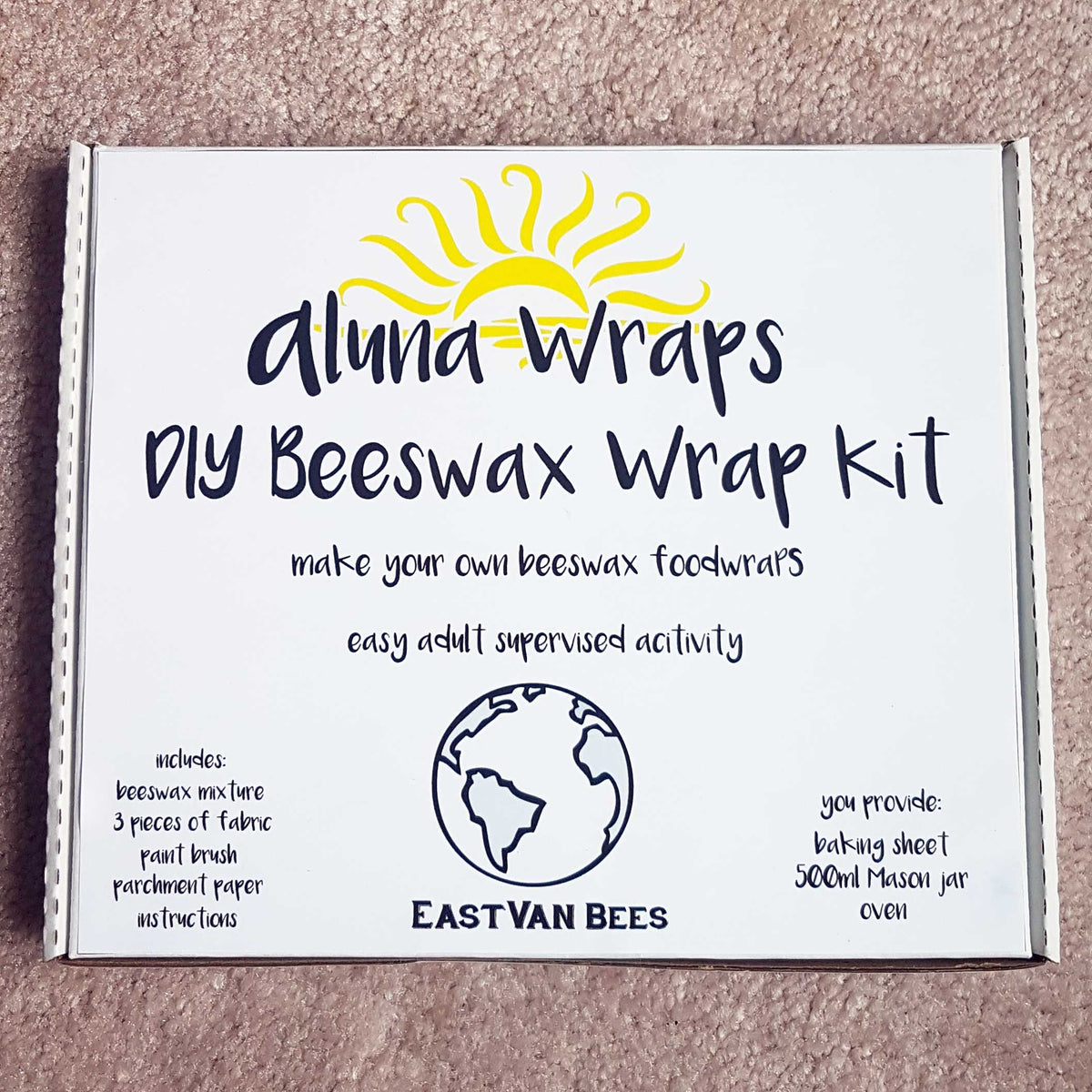 Diy Beeswax Food Wrap Kit- Eco-friendly