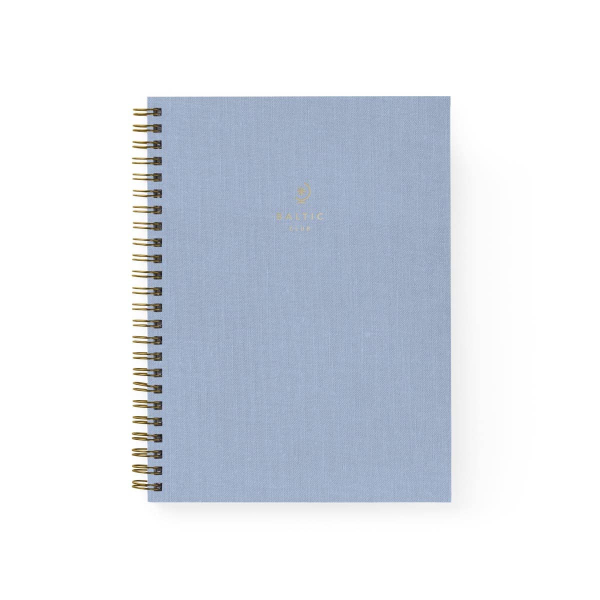 Blue Ash Cloth Spiral Notebook