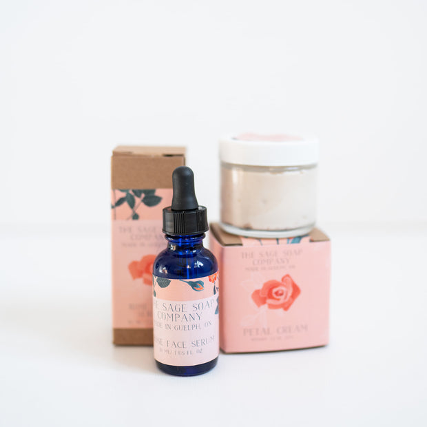 Petal Cream & Rose Serum Duo