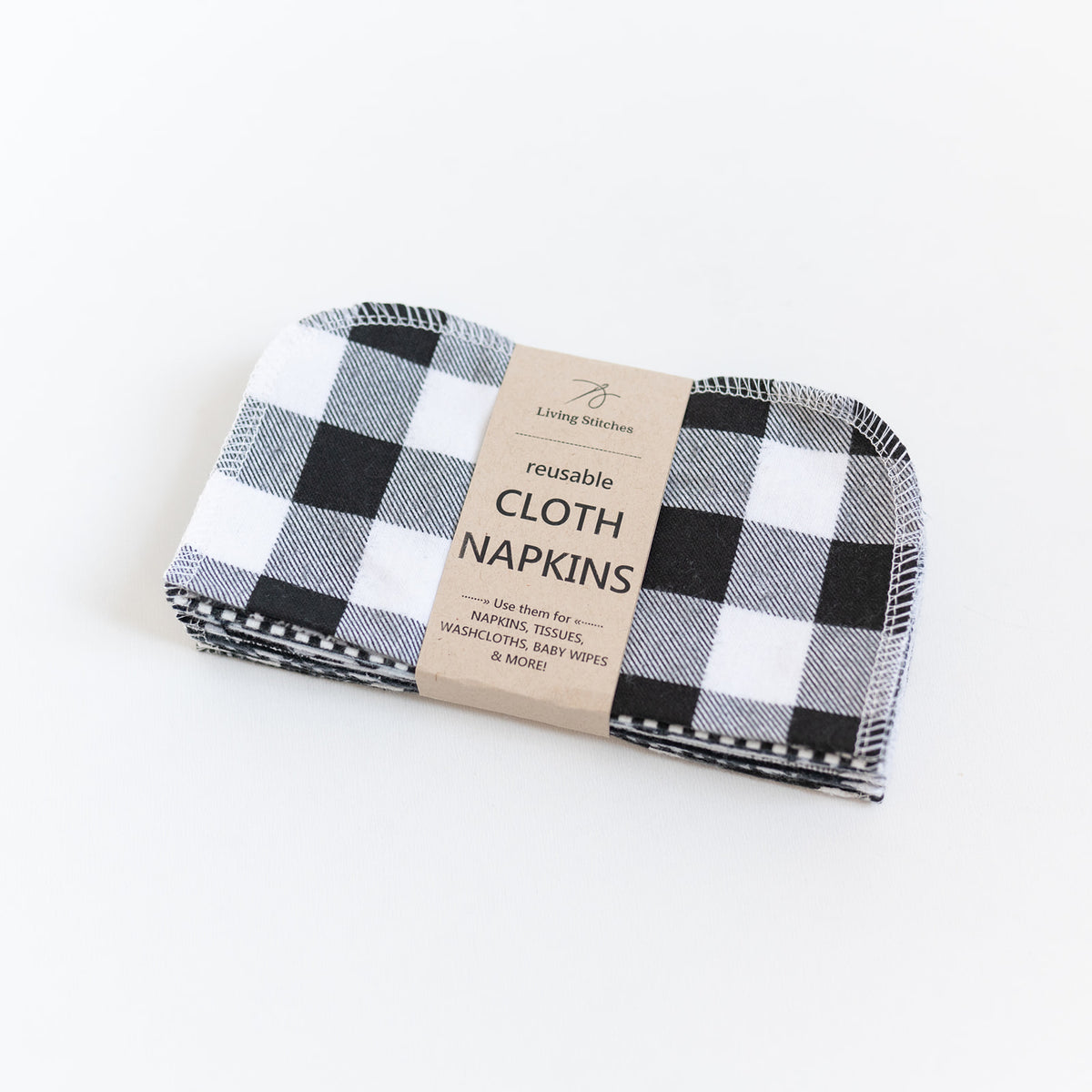 Reusable Cloth Napkins 12-Pack