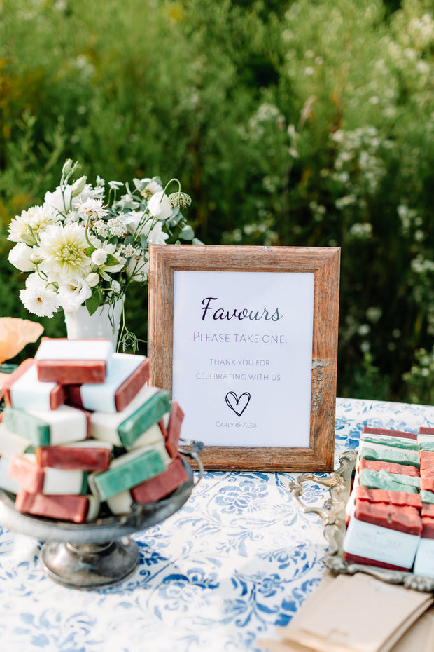 Wedding, Showers & Events Soap Favours