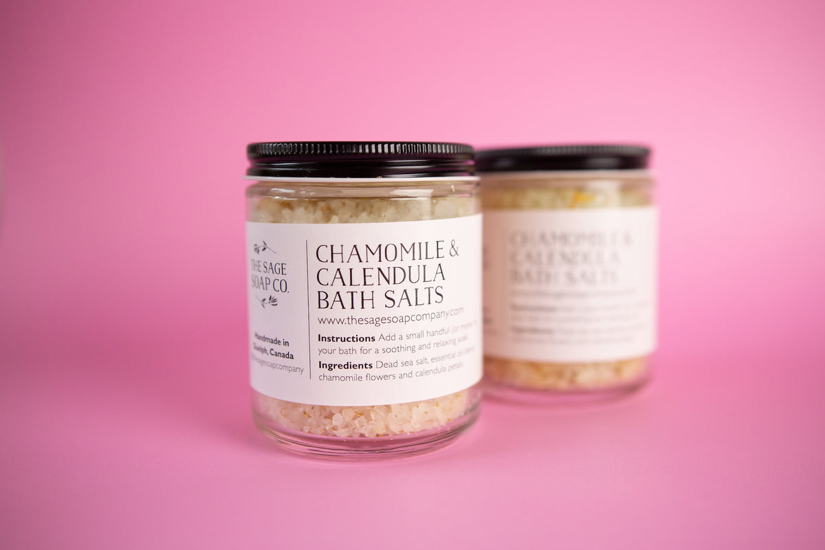 Chamomile & Calendula Bath Salts