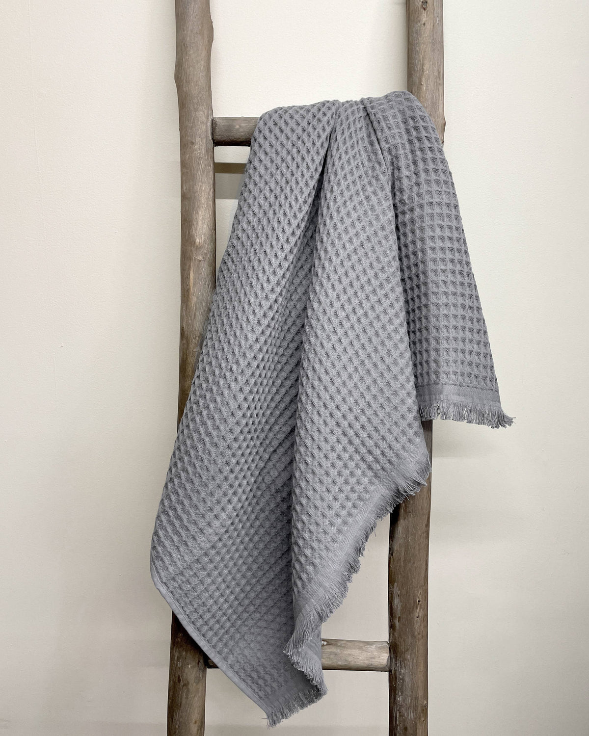 Turkish Cotton Waffle Bath Towel