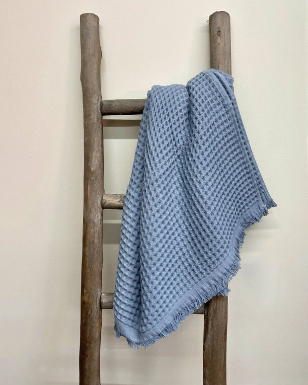 Turkish Cotton Waffle Bath Towel